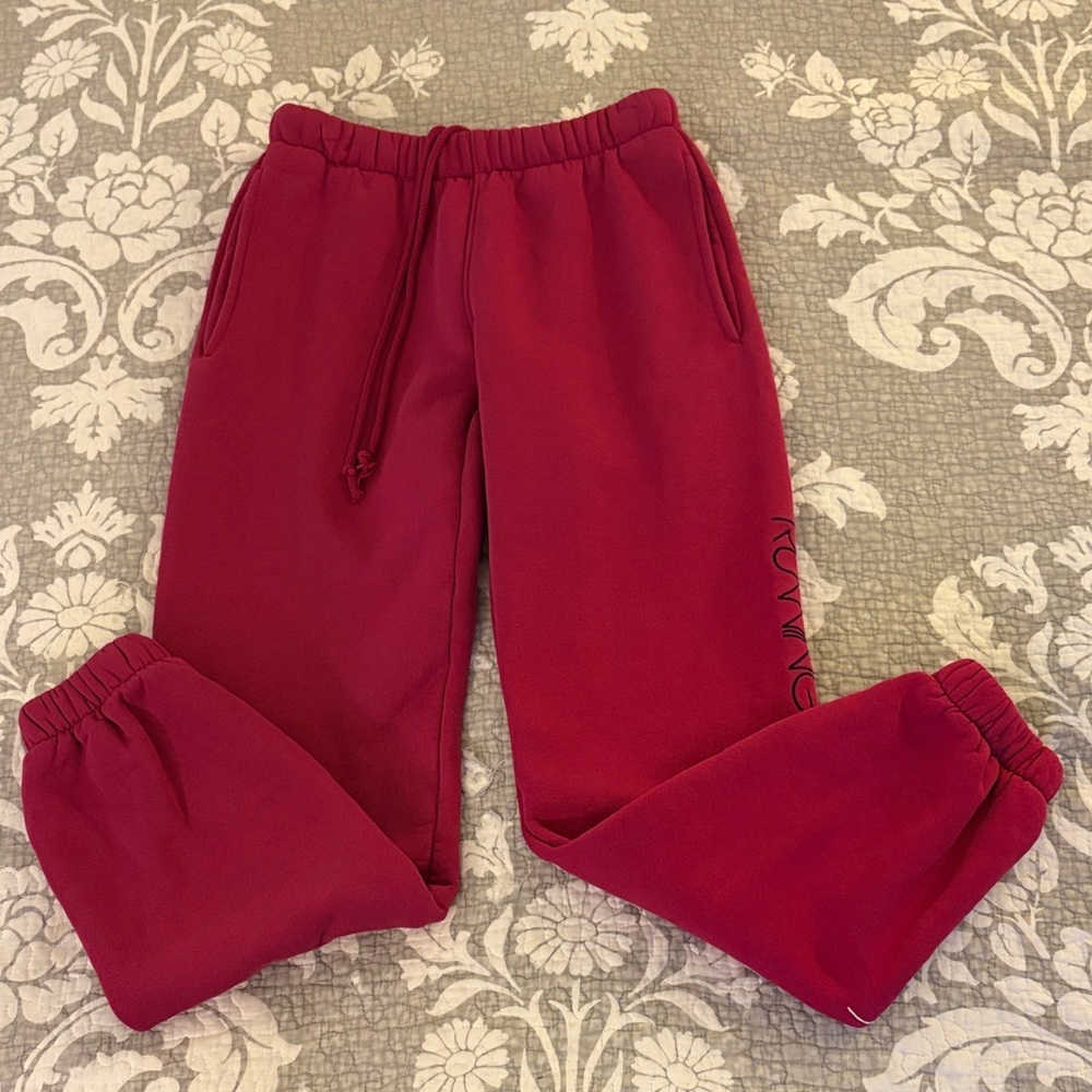 Madhappy Local Optimist Running Association Pink Heritage Sweatpants ~ XS/S